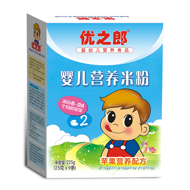 優(yōu)之郎225克蘋(píng)果米粉